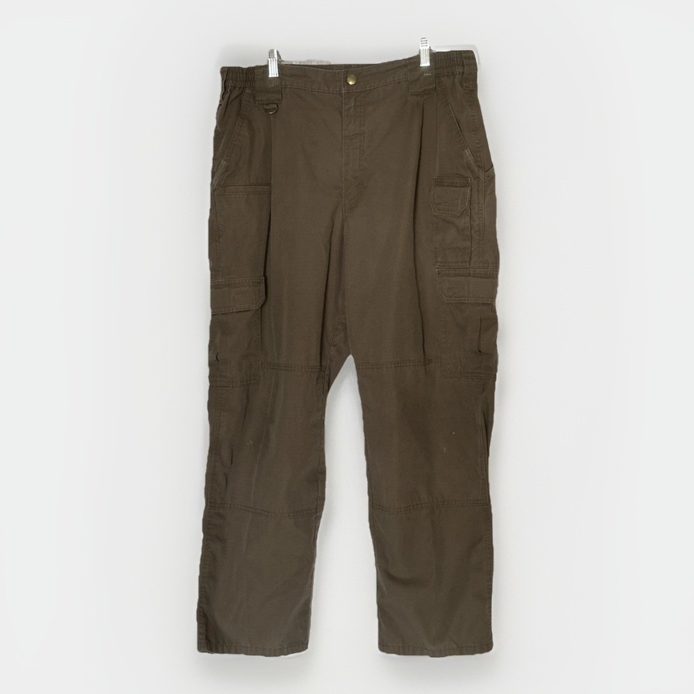 5.11 Tactical Taclite Pro Cargo Pants Men's 36x30 Green Ripstop Utility Workwear